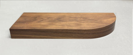 Curved Floating Shelf Cherry