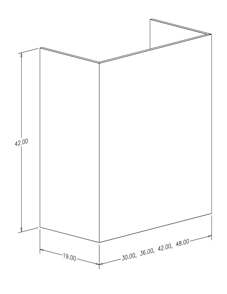 OMNI RANGE HOOD FLAT TAMBR