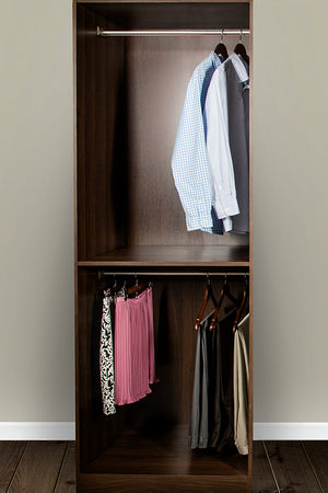 Gracious Home Dual Hanging Closet