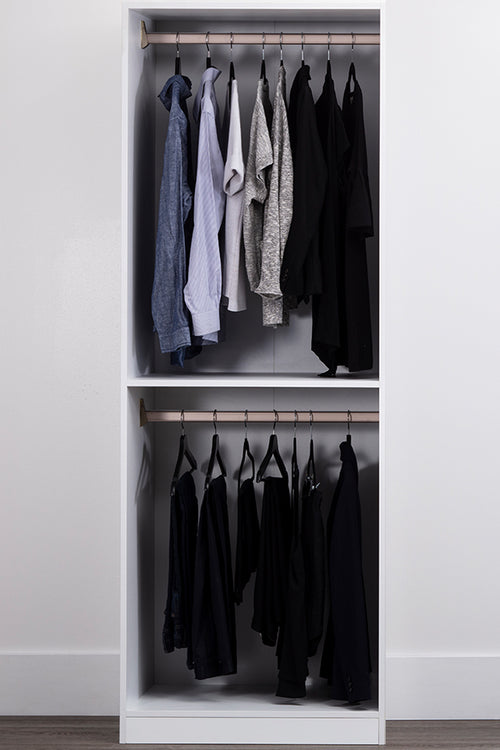 Gracious Home Dual Hanging Closet