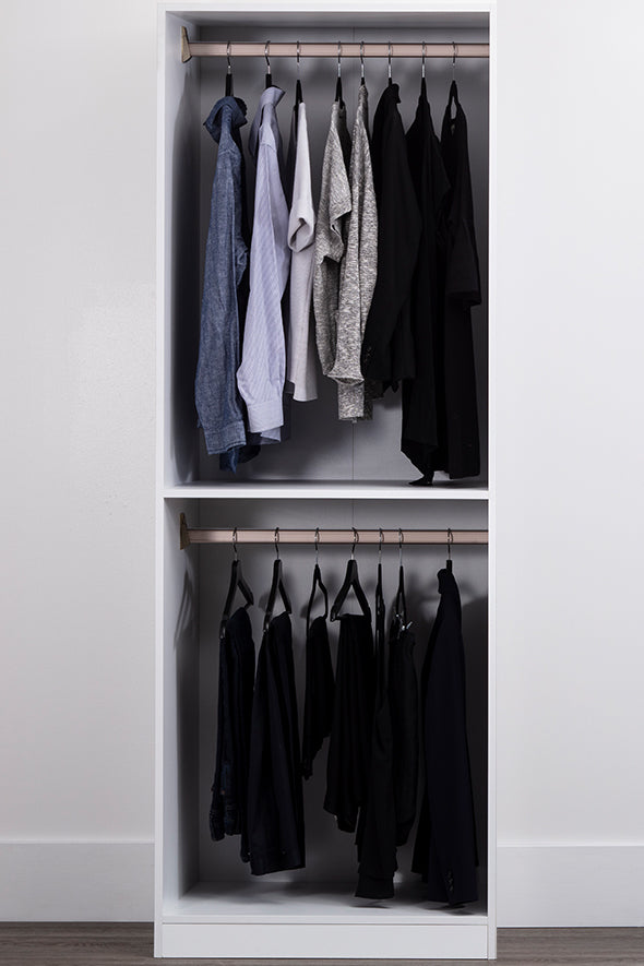 Gracious Home Dual Hanging Closet