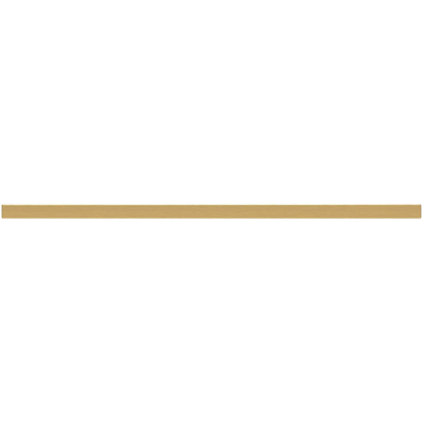 Skylight Pull 12 Inch Center to Center Brushed Golden Brass