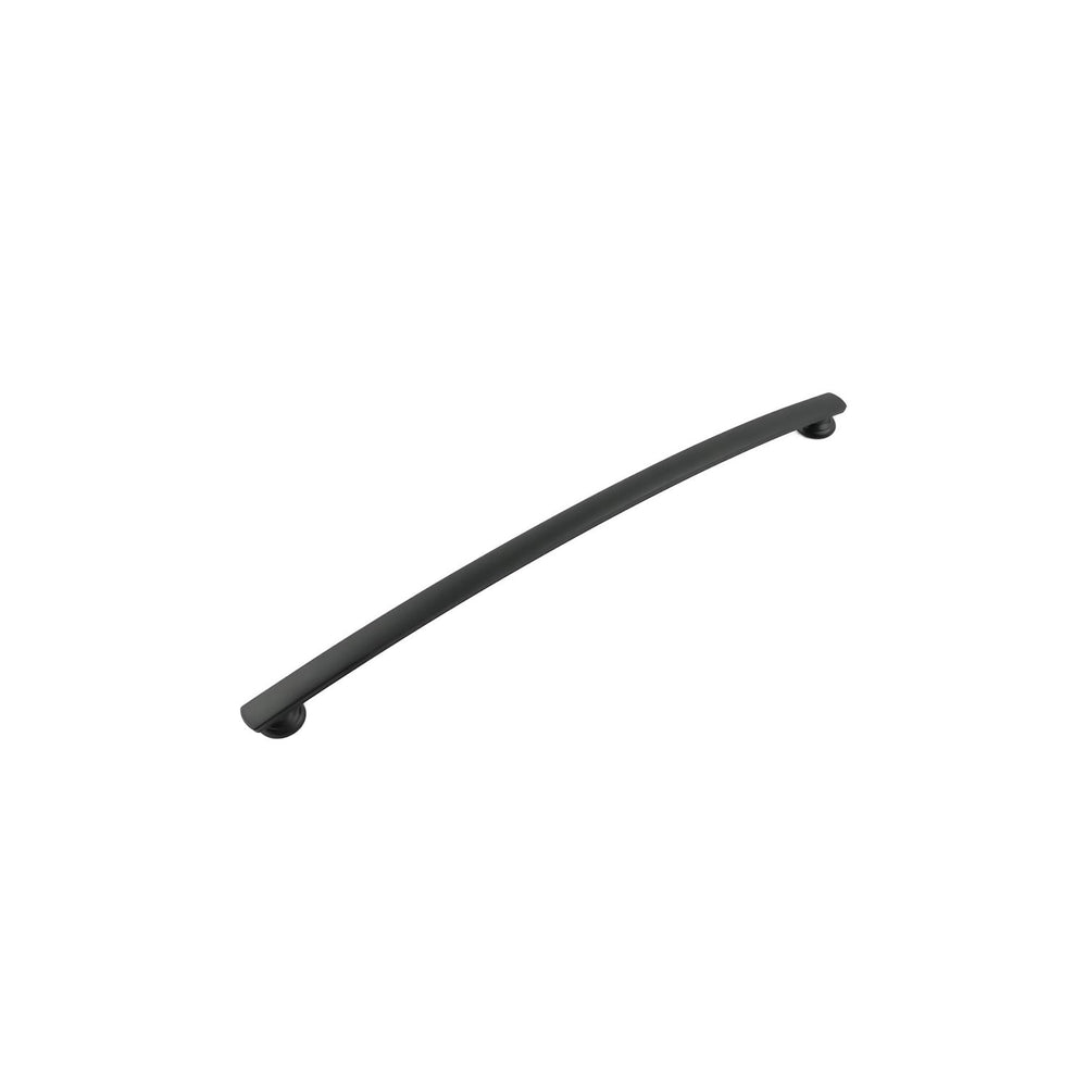 American Diner Pull 12 Inch Center to Center Matte Black