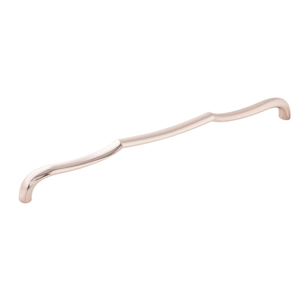 Trellis Appliance Pull 18 Inch Center to Center Polished Nickel