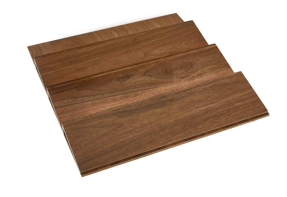 Euro Walnut Drawer Spice Rack Insert B18