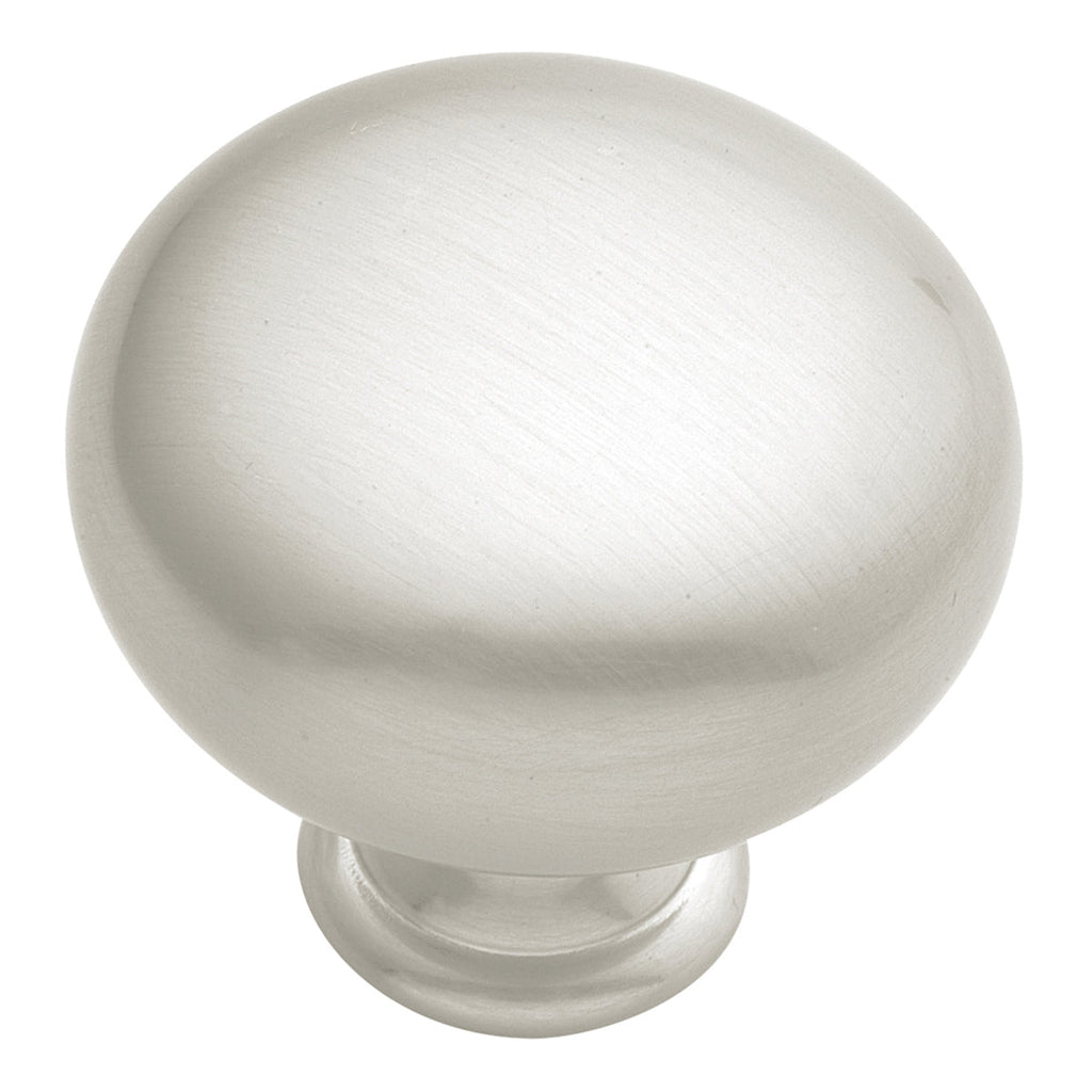 Modus Knob 1-1/4 Inch Diameter Satin Nickel Finish