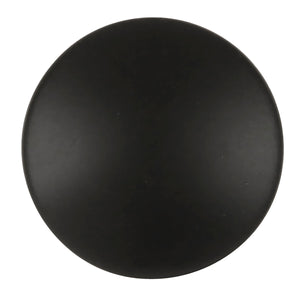 Luna Knob 1 Inch Diameter Matte Black