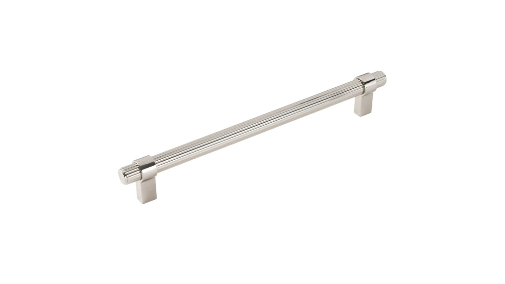 Sinclaire Appliance Pull 12 Inch Center to Center Polished Nickel Finish