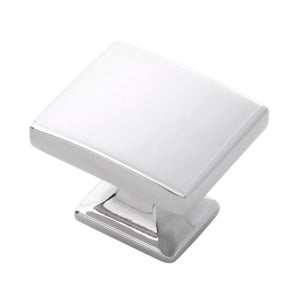 Forge Knob 1-7/16 Inch X 1-1/4 Inch Chrome
