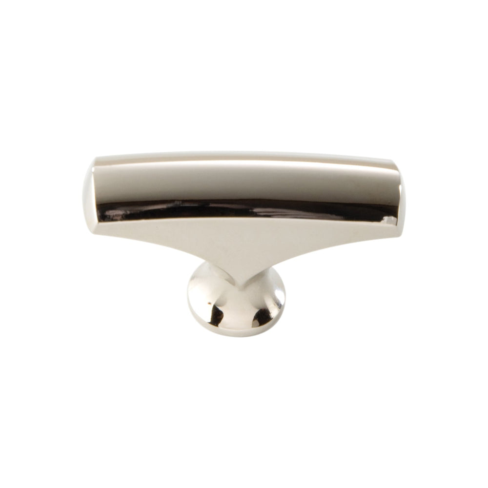 Greenwich Knob 1-3/4 Inch x 1/2 Inch Polished Nickel