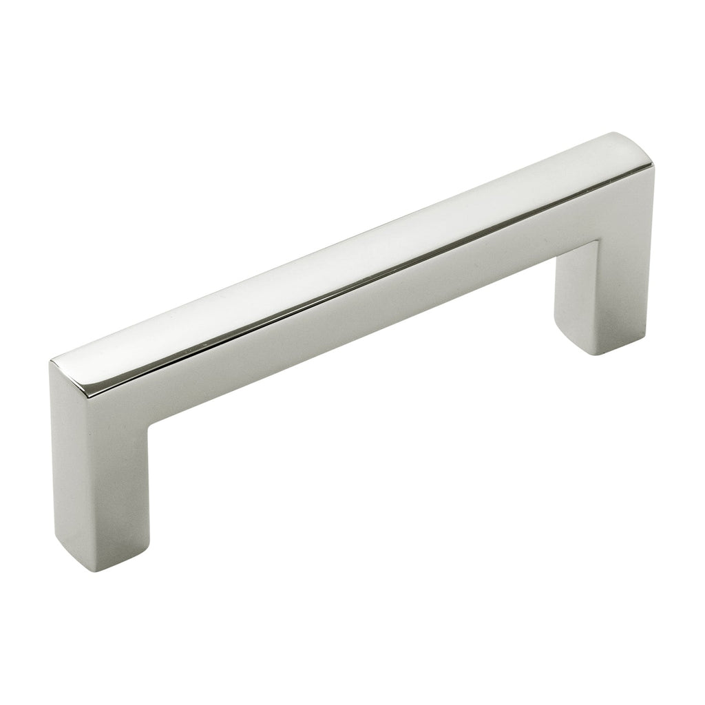 Coventry Pull 3-3/4 Inch (96mm) Center to Center Polished Nickel Finish