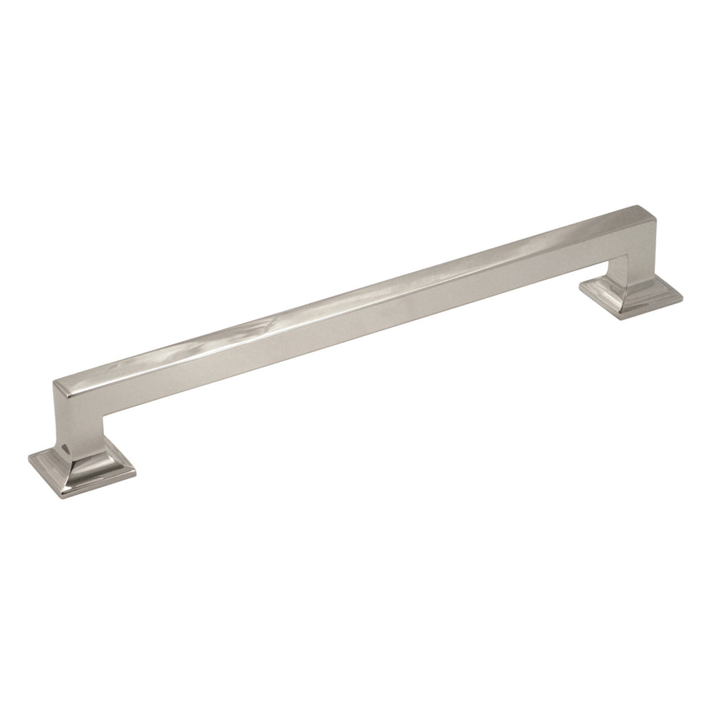 Studio Appliance Pull 13 Inch Center to Center Polished Nickel Finish