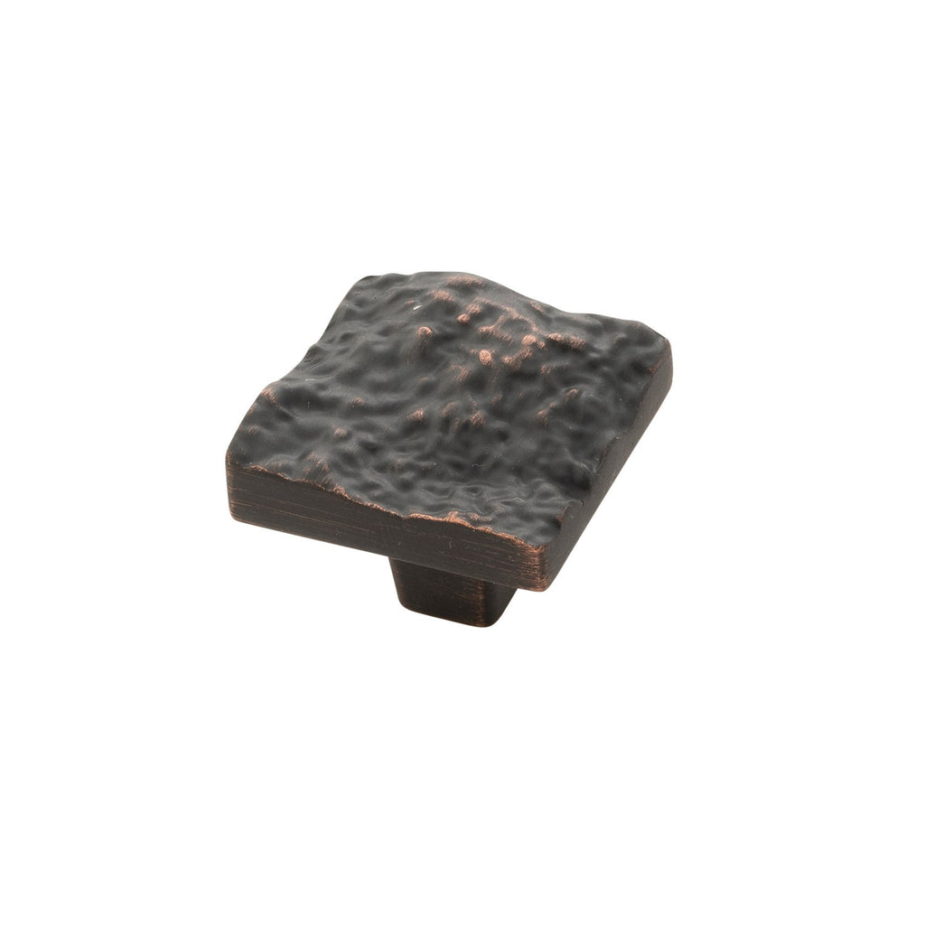 Sandrine Knob 1-3/8 Inch Square Vintage Bronze Finish