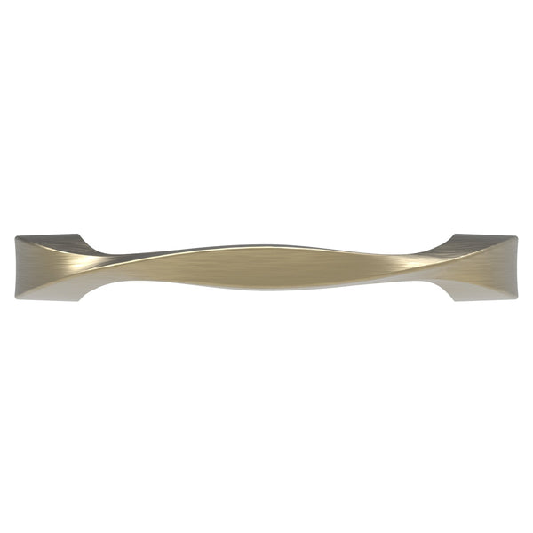 Twist Pull 3-3/4 Inch (96mm) Center to Center Elusive Golden Nickel