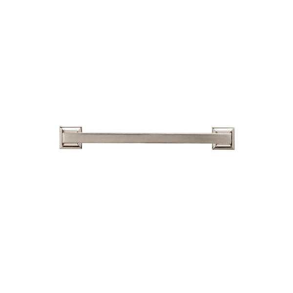Studio Pull 7-9/16 Inch (192mm) Center to Center Polished Nickel