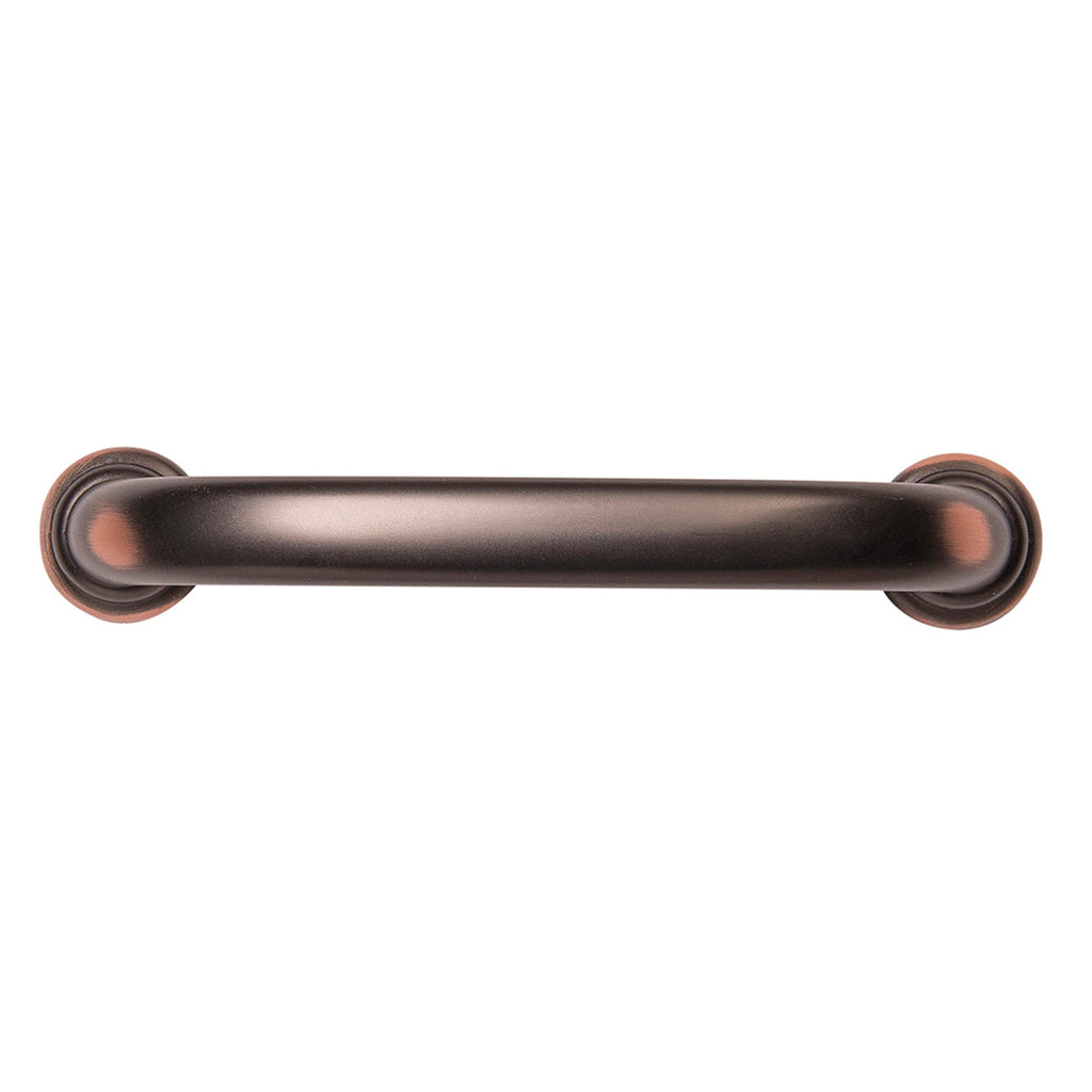 Zephyr Pull 3-3/4 Inch (96mm) Center to Center Oil-Rubbed Bronze Highlighted Finish