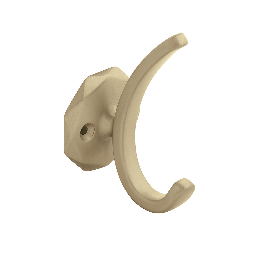 Karat Hook 1-1/4 Inch Center to Center Champagne Bronze Finish