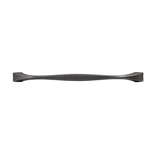 Twist Pull 7-9/16 Inch (192mm) Center to Center Black Iron