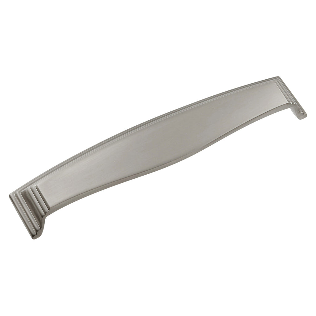 Somerset Cup Pull 3 Inch, 3-3/4 Inch (96mm) & 5-1/16 Inch (128mm) Center to Center Satin Nickel Finish
