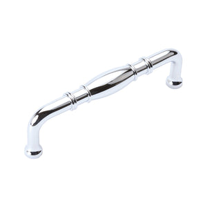 Williamsburg Pull 3-3/4 Inch (96mm) Center to Center Chrome