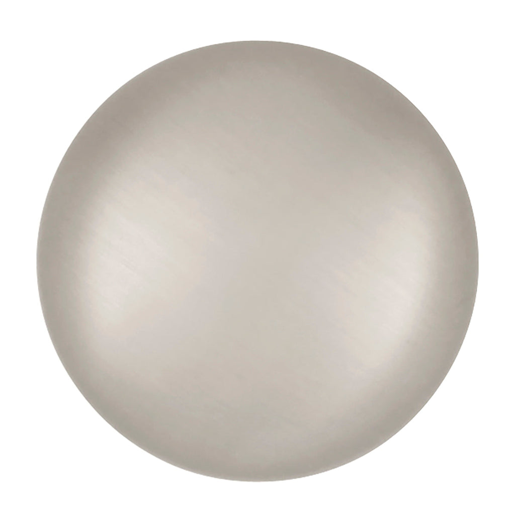Cottage Knob 1-1/8 Inch Diameter Satin Nickel Finish