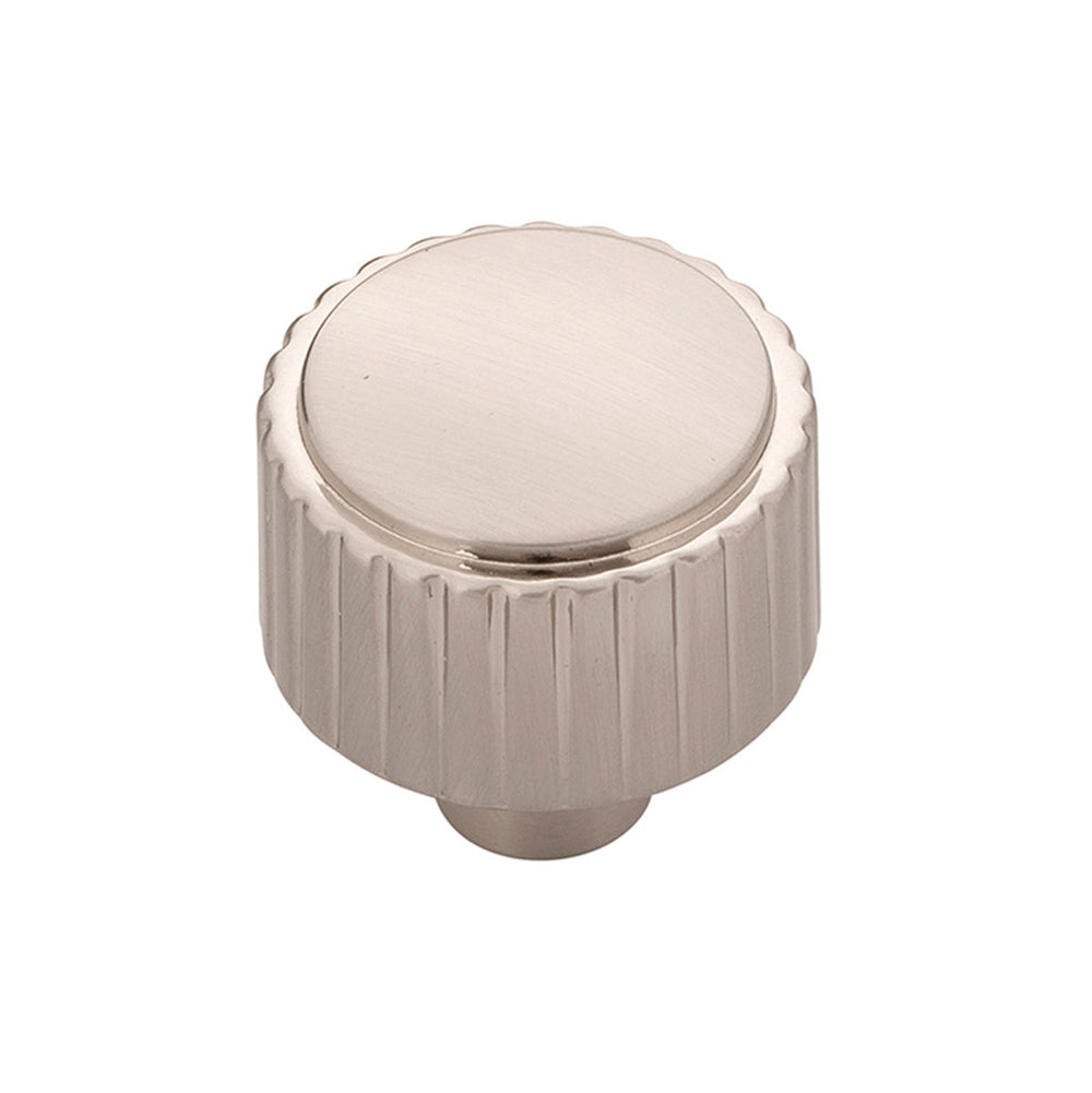 Sinclaire Knob 1-1/4 Inch Diameter Satin Nickel