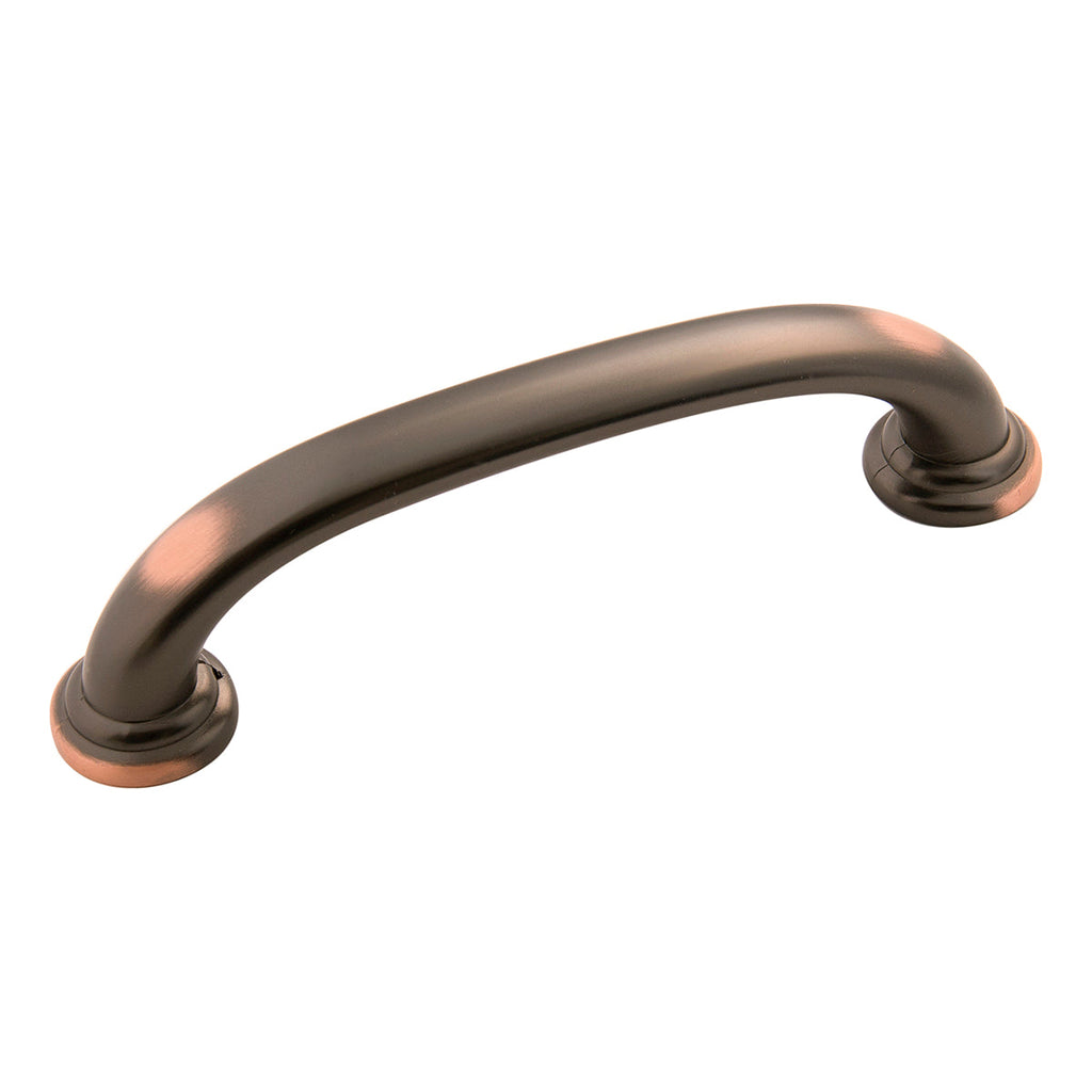 Zephyr Pull 3-3/4 Inch (96mm) Center to Center Oil-Rubbed Bronze Highlighted Finish