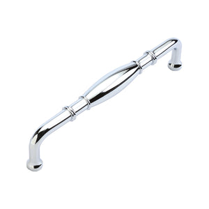 Williamsburg Pull 5-1/16 Inch (128mm) Center to Center Chrome