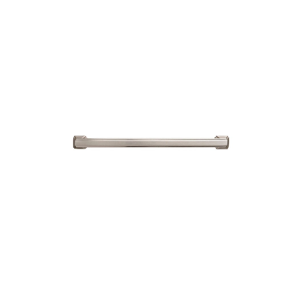 Bridges Pull 7-9/16 Inch (192mm) Center to Center Satin Nickel Finish