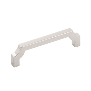 Monarch Pull 3-3/4 Inch (96mm) Center to Center Polished Nickel