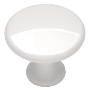 Conquest Knob 1-1/8 Inch Diameter White
