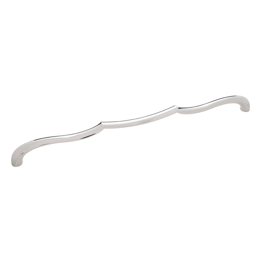 Trellis Pull 12 Inch Center to Center Polished Nickel Finish