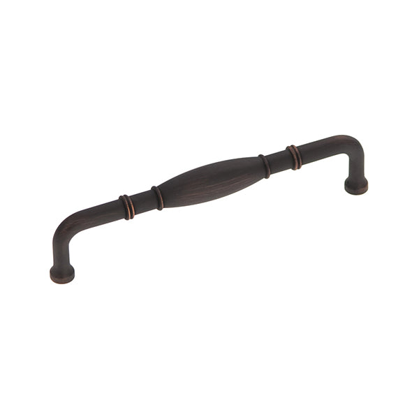 Williamsburg Pull 5-1/16 Inch (128mm) Center to Center Vintage Bronze Finish