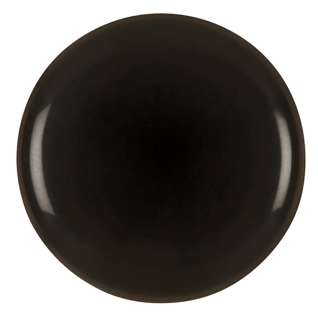 Wire Pulls Knob 1-1/2 Inch Diameter Black Finish
