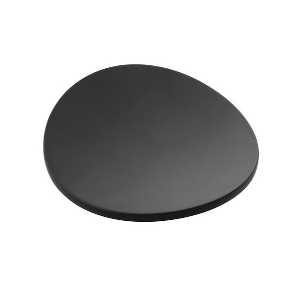 Vale Knob 3 Inch Diameter Matte Black