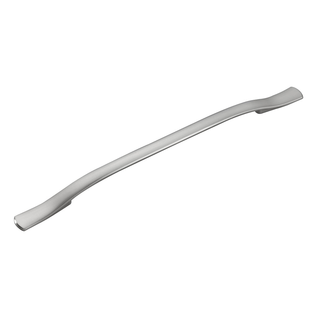 Euro-Contemporary Appliance Pull 12 Inch Center to Center Satin Nickel Finish