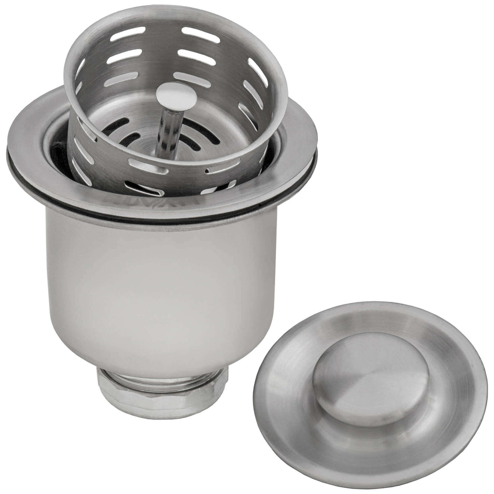 Deep Basket Strainer Drain 3-1/2 inch - Stainless Steel