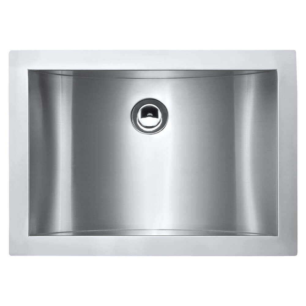 16 x 13 inch Brushed Stainless Steel Bathroom Sink Undermount