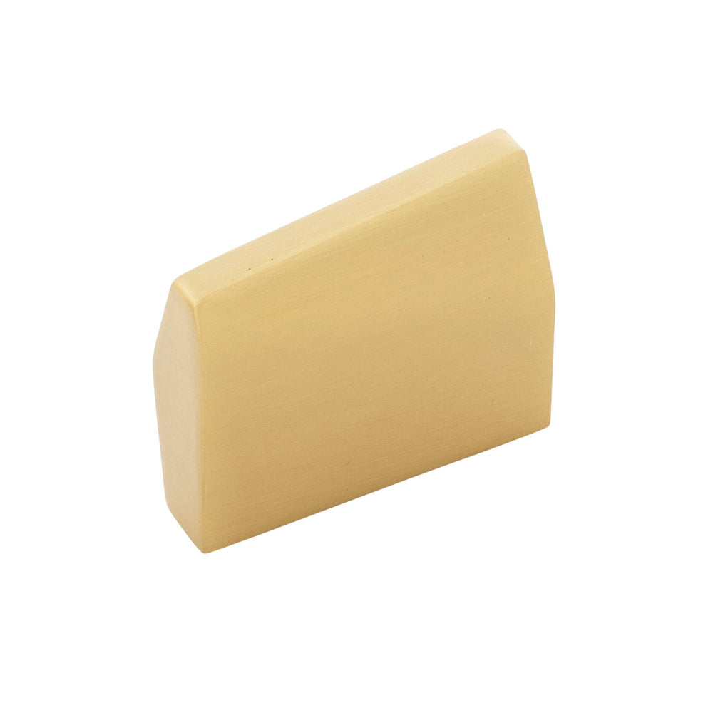 Veer Pinch Knob 1 Inch Center to Center Brushed Golden Brass