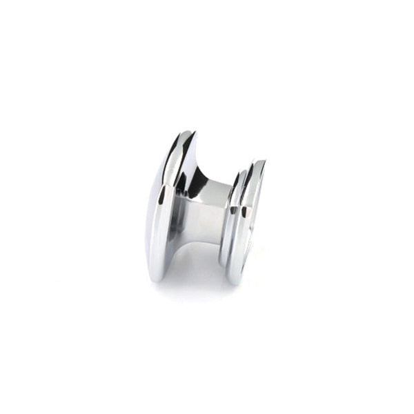 Euro-Contemporary Knob 1-1/2 Inch Square Chrome