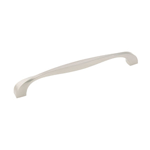 Twist Pull 7-9/16 Inch (192mm) Center to Center Satin Nickel