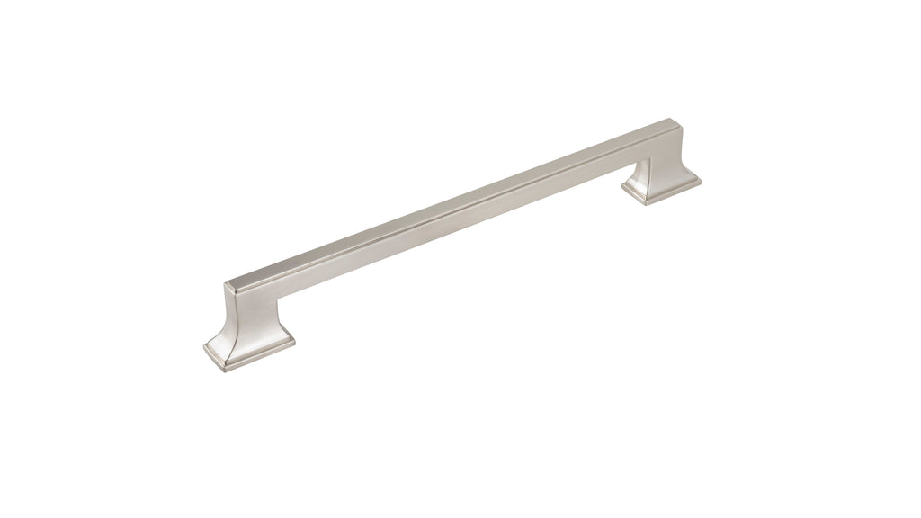 Brownstone Appliance Pull 12 Inch Center to Center Satin Nickel Finish