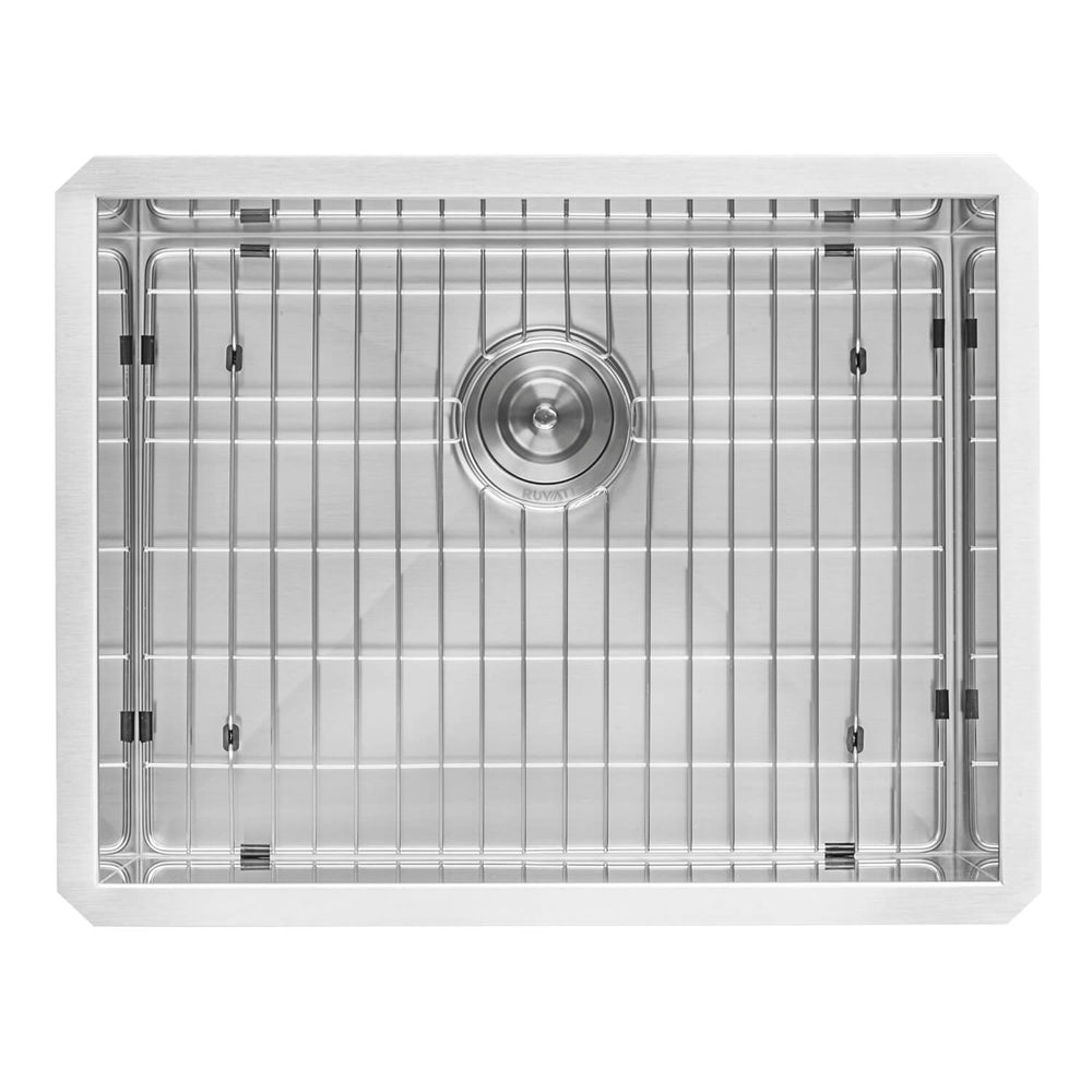 23" x 18" x 12" Deep Laundry Utility Sink Undermount 16 Gauge Stainless Steel