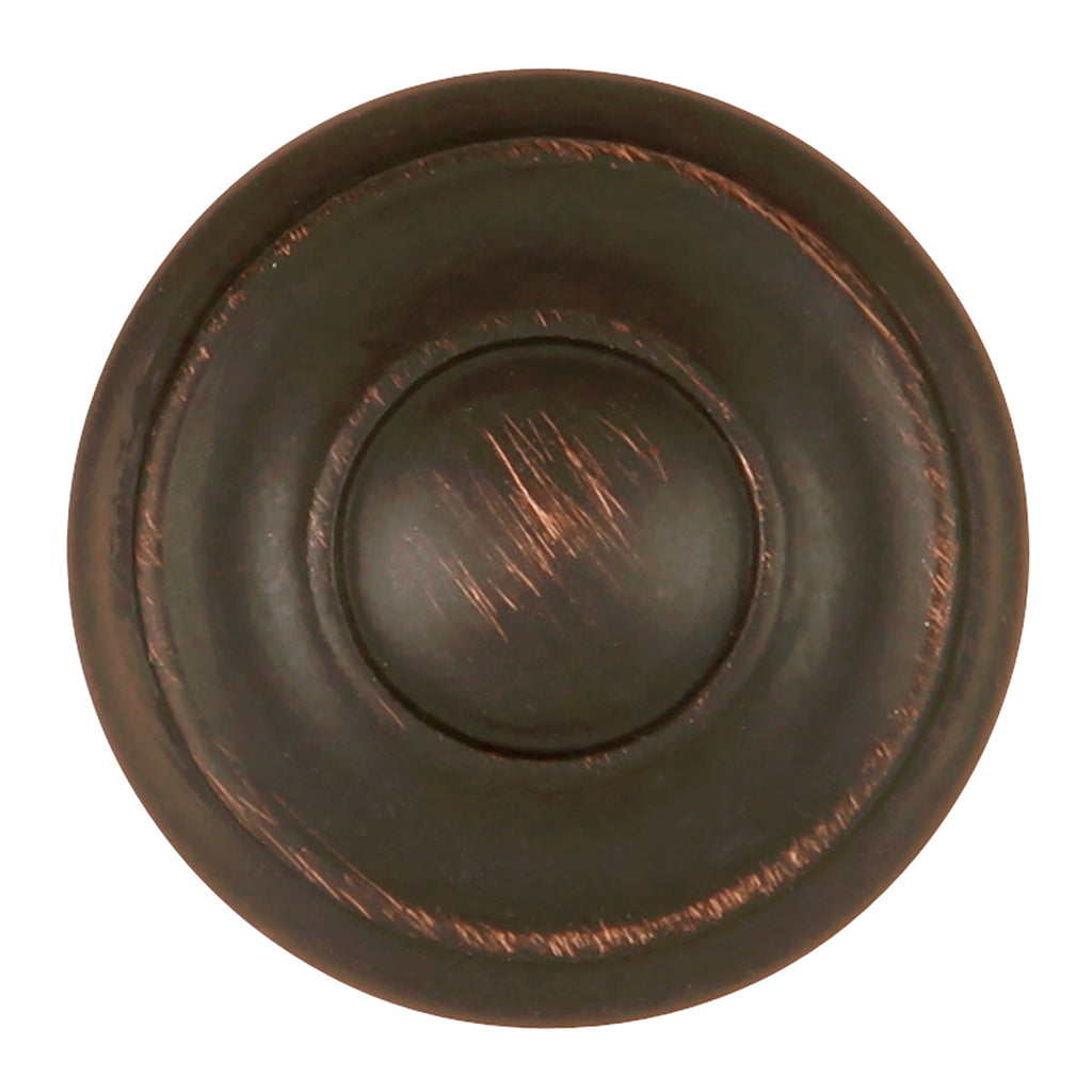 Cottage Knob 1-1/4 Inch Diameter Vintage Bronze Finish
