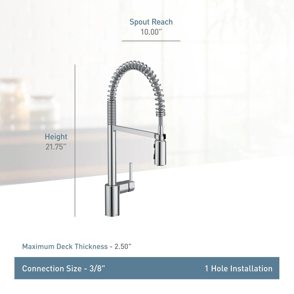 MOEN BLS Mod Coil Neck Pull Down