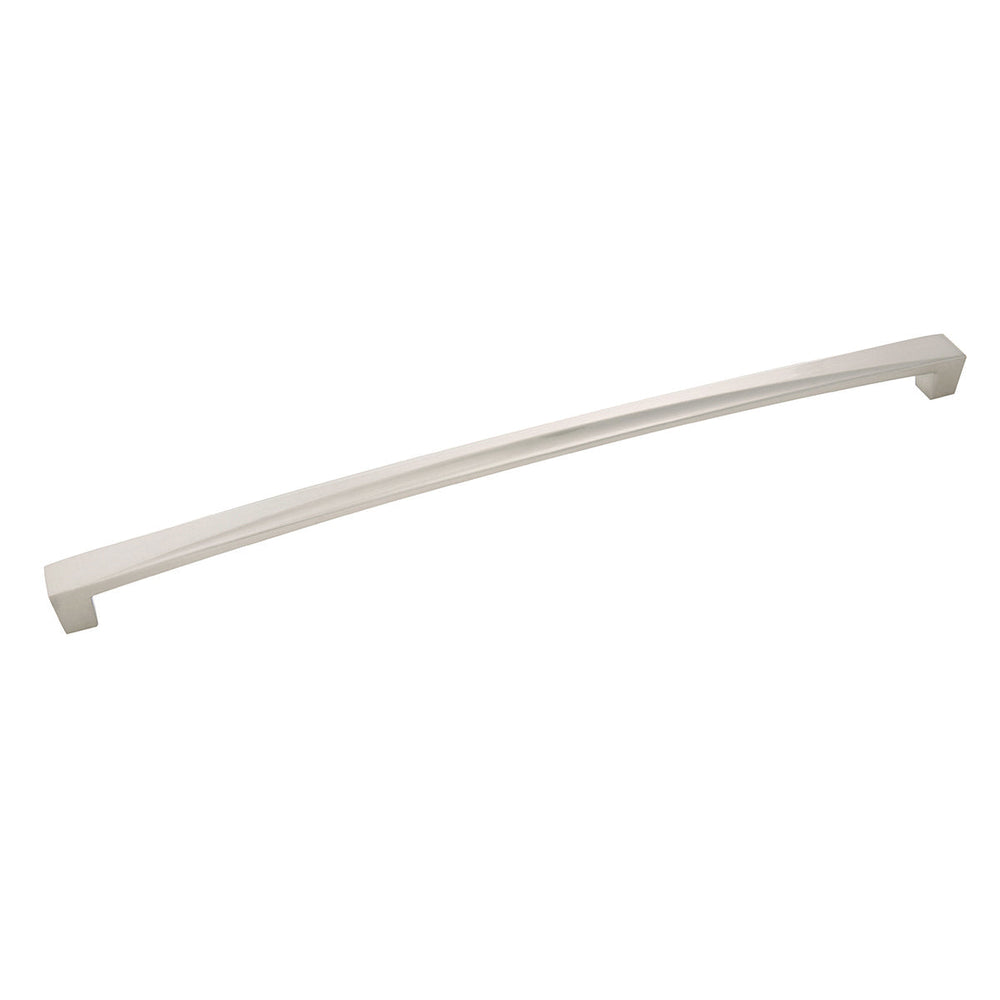 Crest Pull 12 Inch Center to Center Satin Nickel