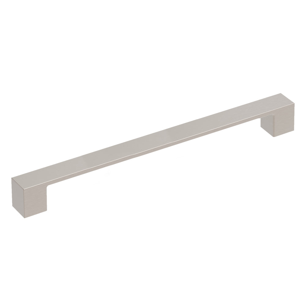 Worthington Platform Pull 5-1/16 Inch (128mm) Center to Center Satin Nickel Finish (10 Pack)