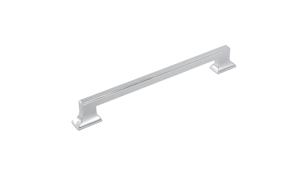 Brownstone Appliance Pull 12 Inch Center to Center Chrome