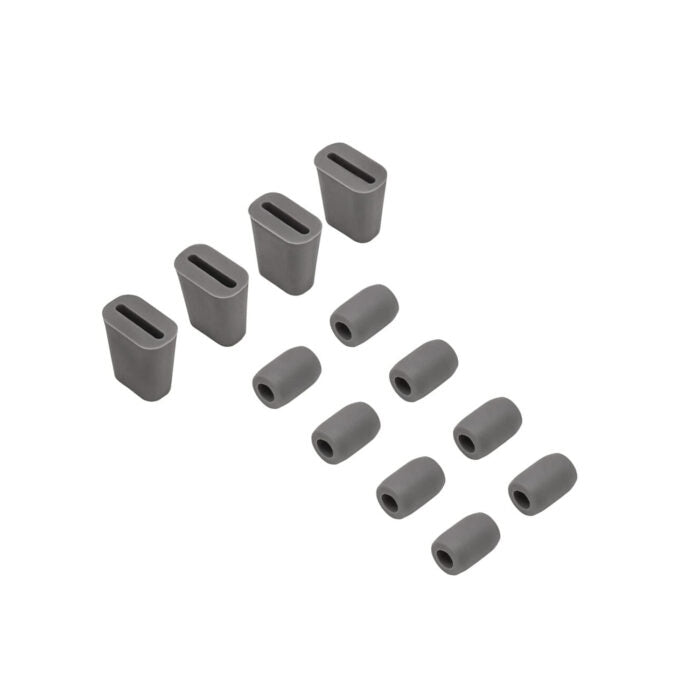 Rinse Grid Bumpers (6 qty) and Feet (4 qty) Set Gray