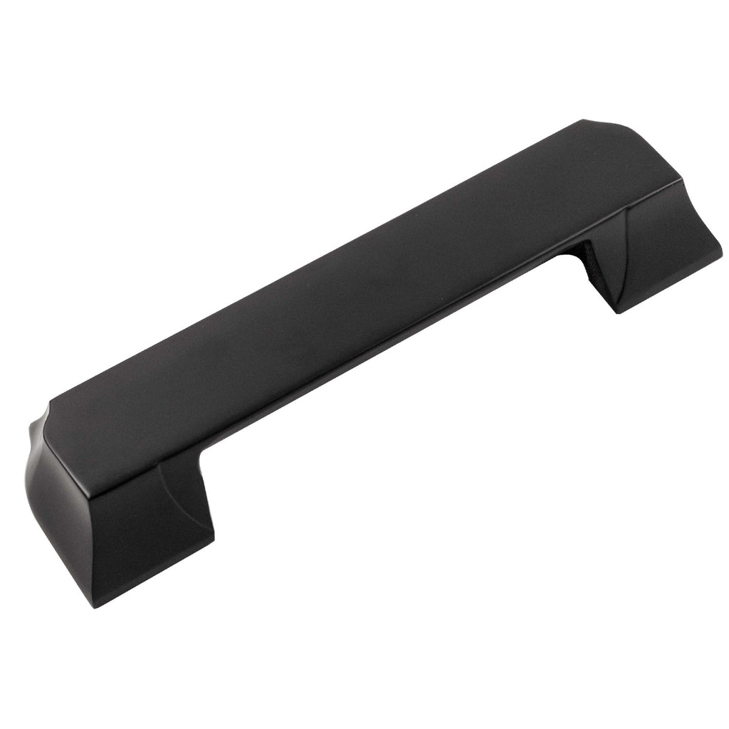 Studio II Cup Pull 3 Inch, 3-3/4 Inch (96mm) & 5-1/16 Inch (128mm) Center to Center Matte Black Finish